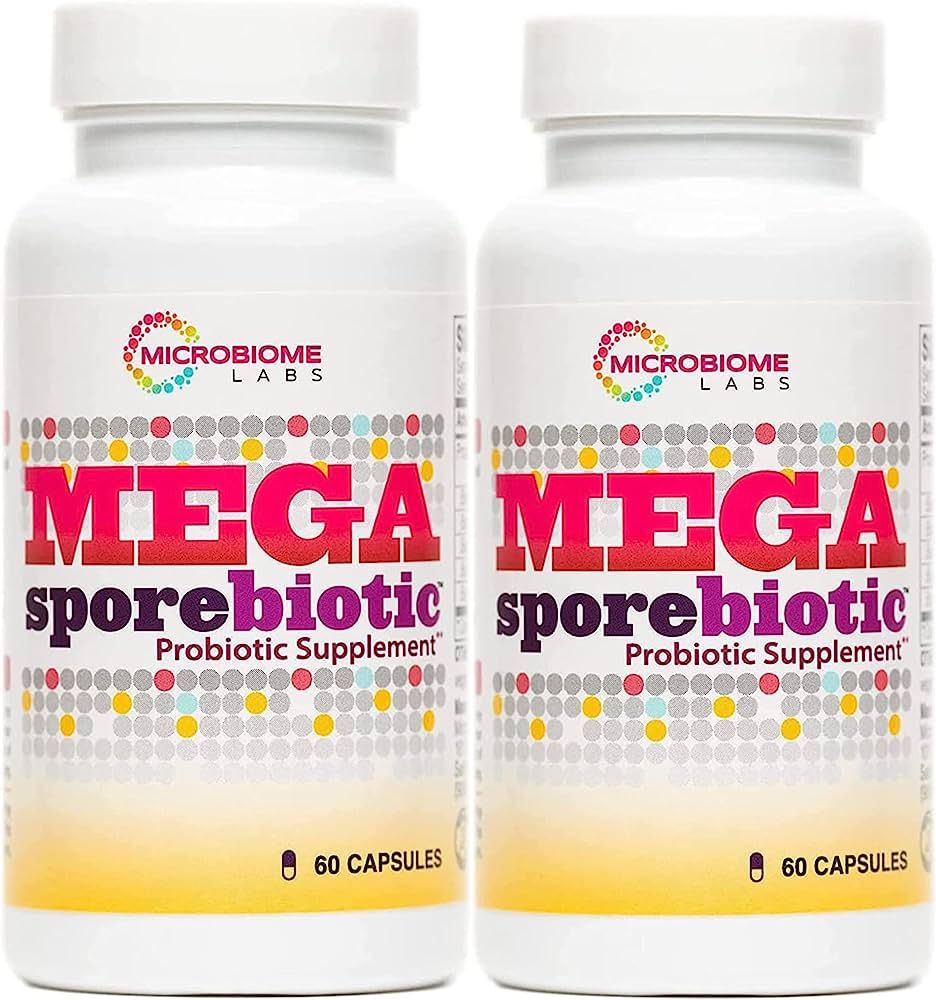MlCR0Bl0ME-Labs-Megas-porebiotic Spore-Based Probiotics 60 Capsules - Daily Probiotic Supplement ... | Amazon (US)