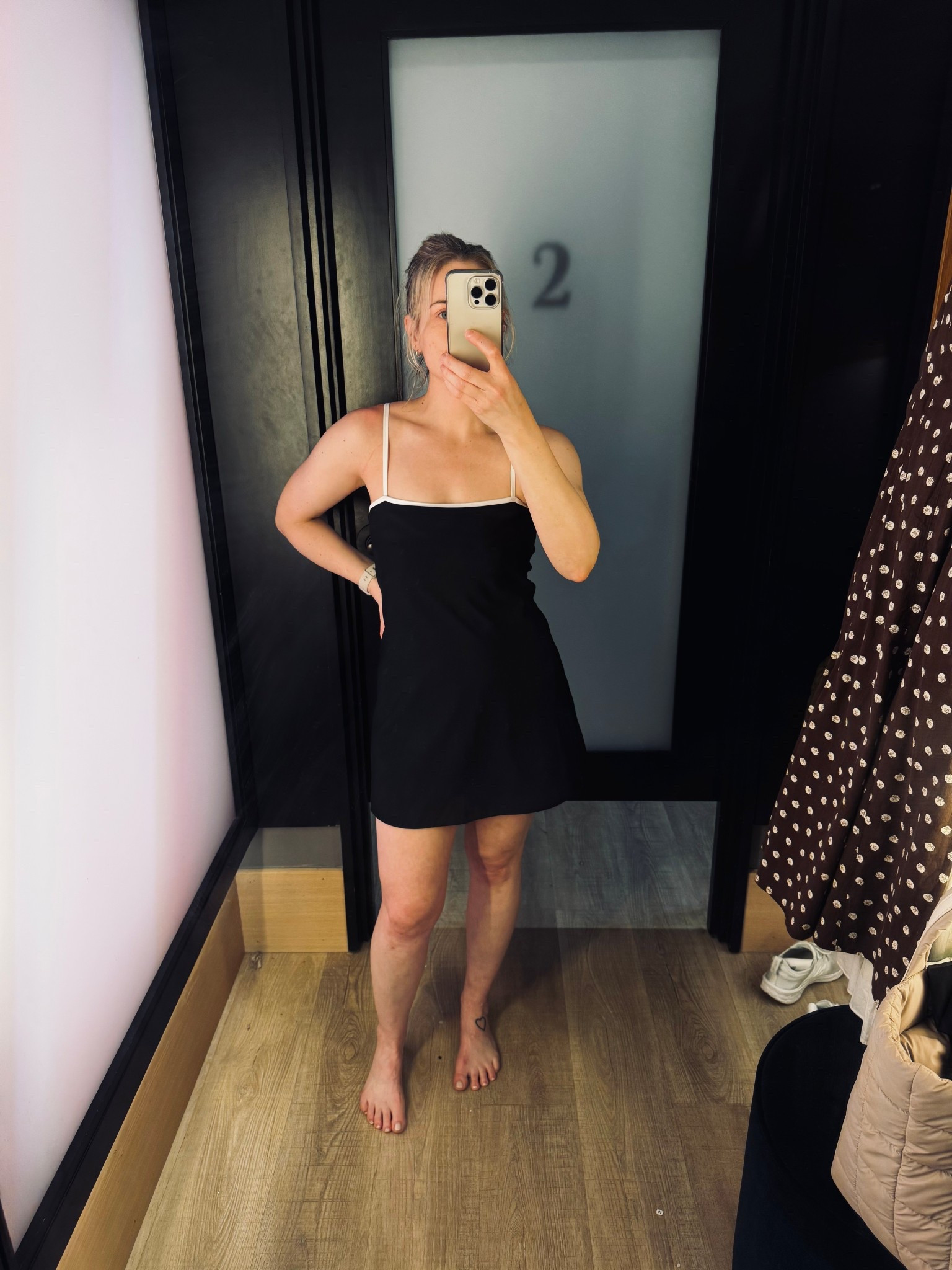 Abercrombie did a very smart design change with their Traveler dress… it has detached shorts in the back so it’s much easier to go to the bathroom. I think the straight line at the top actually elevates this dress much more too. I’m in a small. Very comfy. Great for travel, brunch, or pickle ball! Use code LOTUS15 for an extra 15 % off at checkout. 

#LTKActive #LTKSaleAlert #LTKFindsUnder100