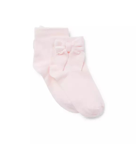 Velvet Bow Sock | Janie and Jack
