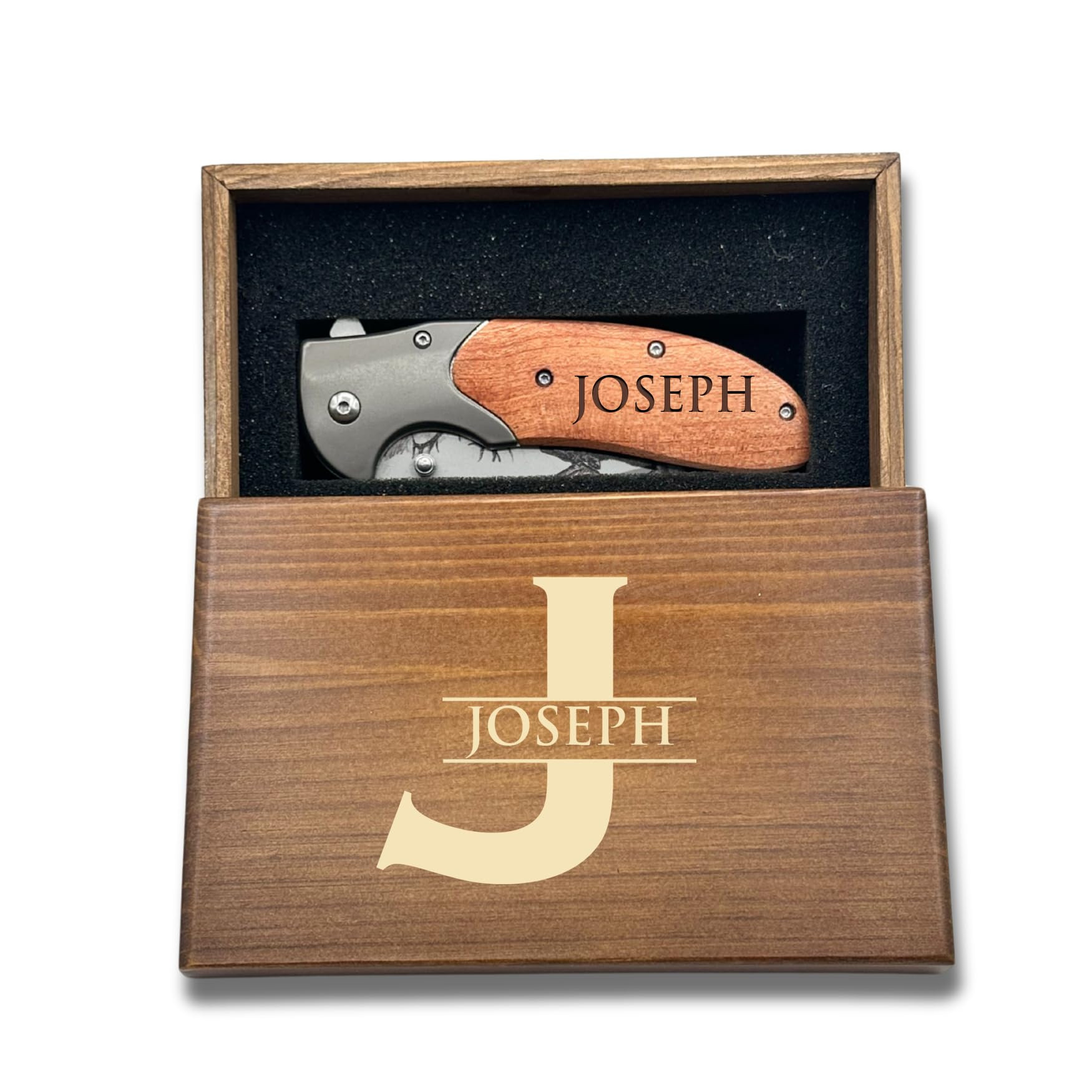 Custom Engraved Folding Pocket Knife – Personalized Knife for Men, Dad, Husband – Hunting, Ca... | Amazon (US)