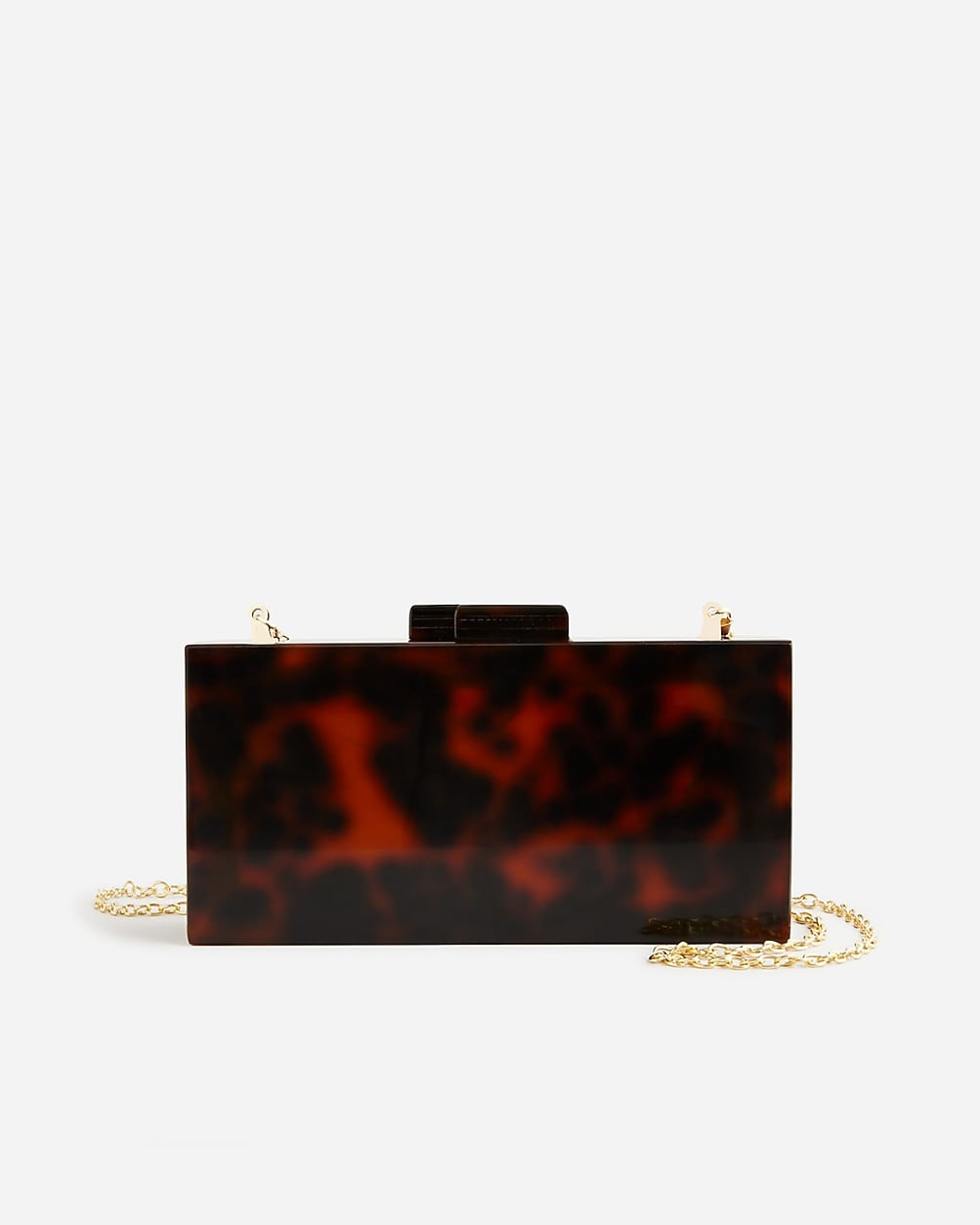 Tortoise shell clutch | J. Crew US