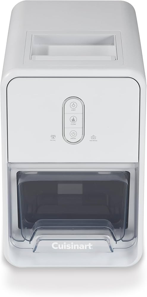 Cuisinart Counter-Top Nugget Ice Cube Maker, White, IMC-12 | Amazon (US)