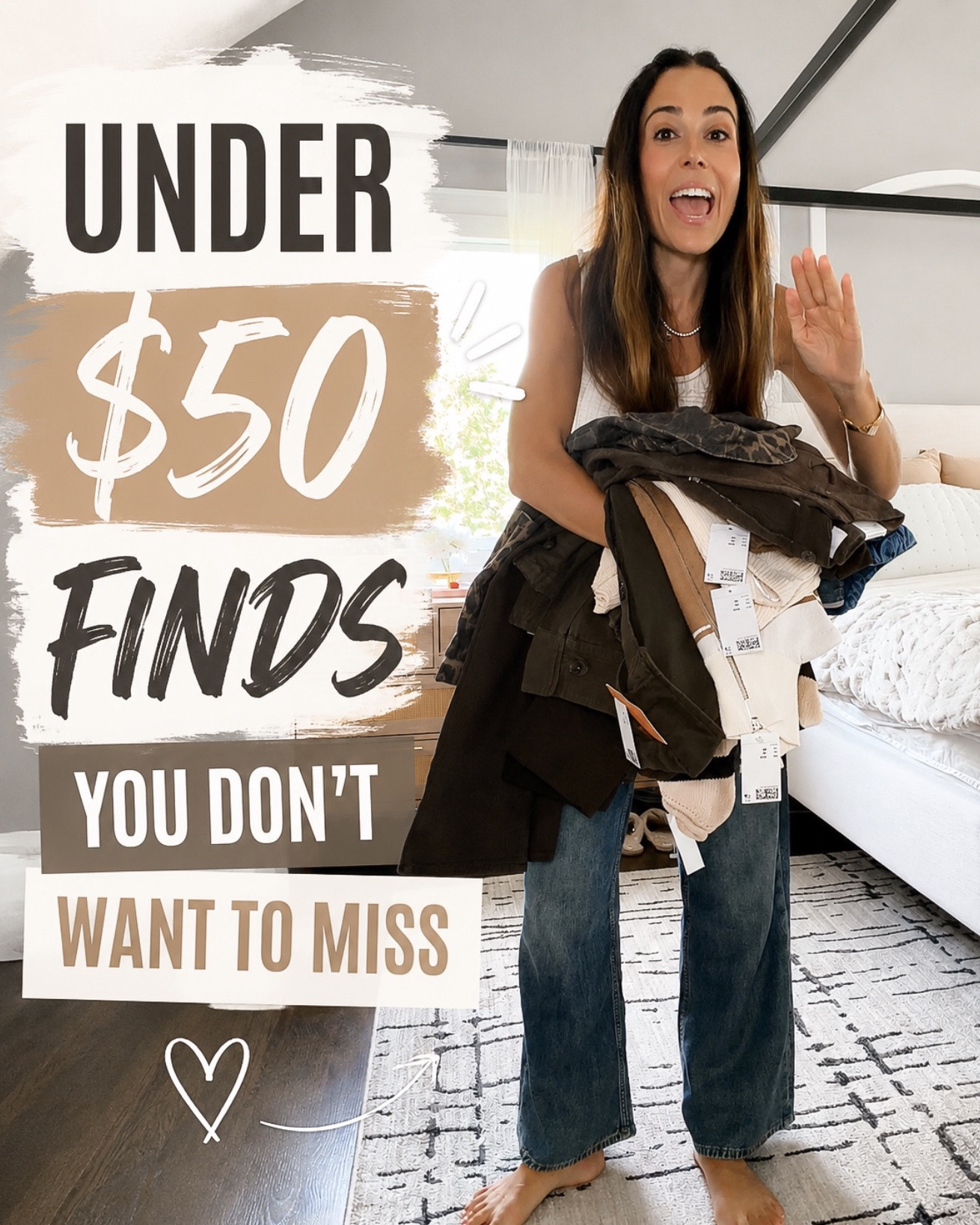 These are the under $50 finds that completely exceeded my expectations.

✔️ Jeans that look way more expensive than they are.
✔️ Fall staples you’ll wear on repeat.
✔️ Pieces that make getting dressed easier (my favorite kind).

A few of these honestly shocked me with the quality.. If you’re building your fall wardrobe without spending a fortune, start here. 🍂

💌type “FALL” and I’ll send you the links
🔗

#LTKSaleAlert #LTKOver40 #LTKSeasonal