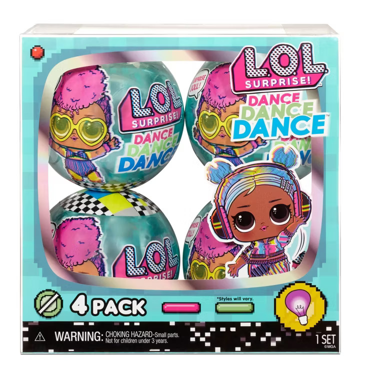 LOL Surprise Dance Dance Dance Dolls 4pk | Target