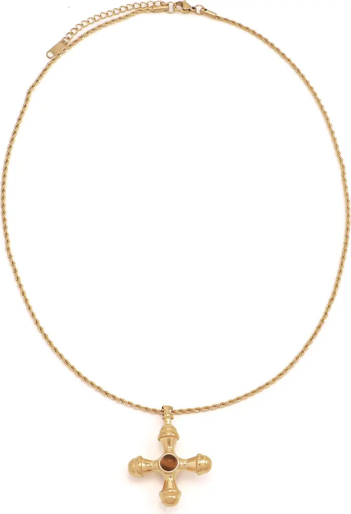 Petit Moments Turin Cross Pendant Necklace | Nordstrom | Nordstrom