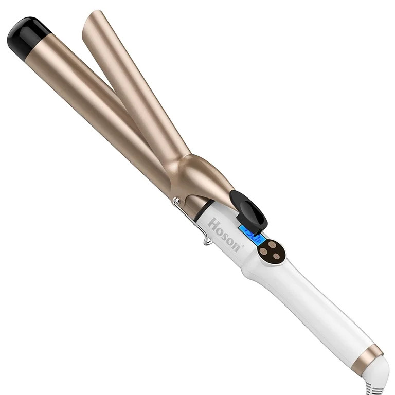 Hoson 1 1/4 inch Curling Iron Professional Ceramic Tourmaline Coating Barrel Hair Curling Wand LC... | Walmart (US)