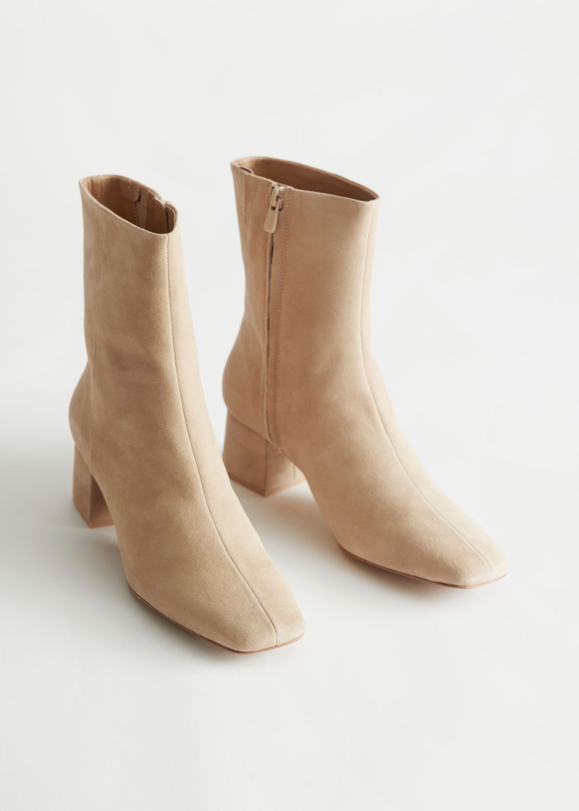 Block Heel Leather Boots | & Other Stories (EU + UK)