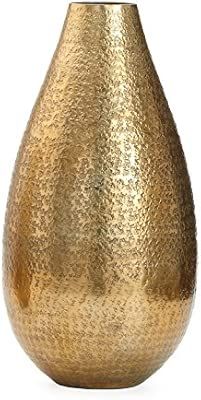 Torre & Tagus 901512B Talis Hammered Tall Vase, Gold | Amazon (US)