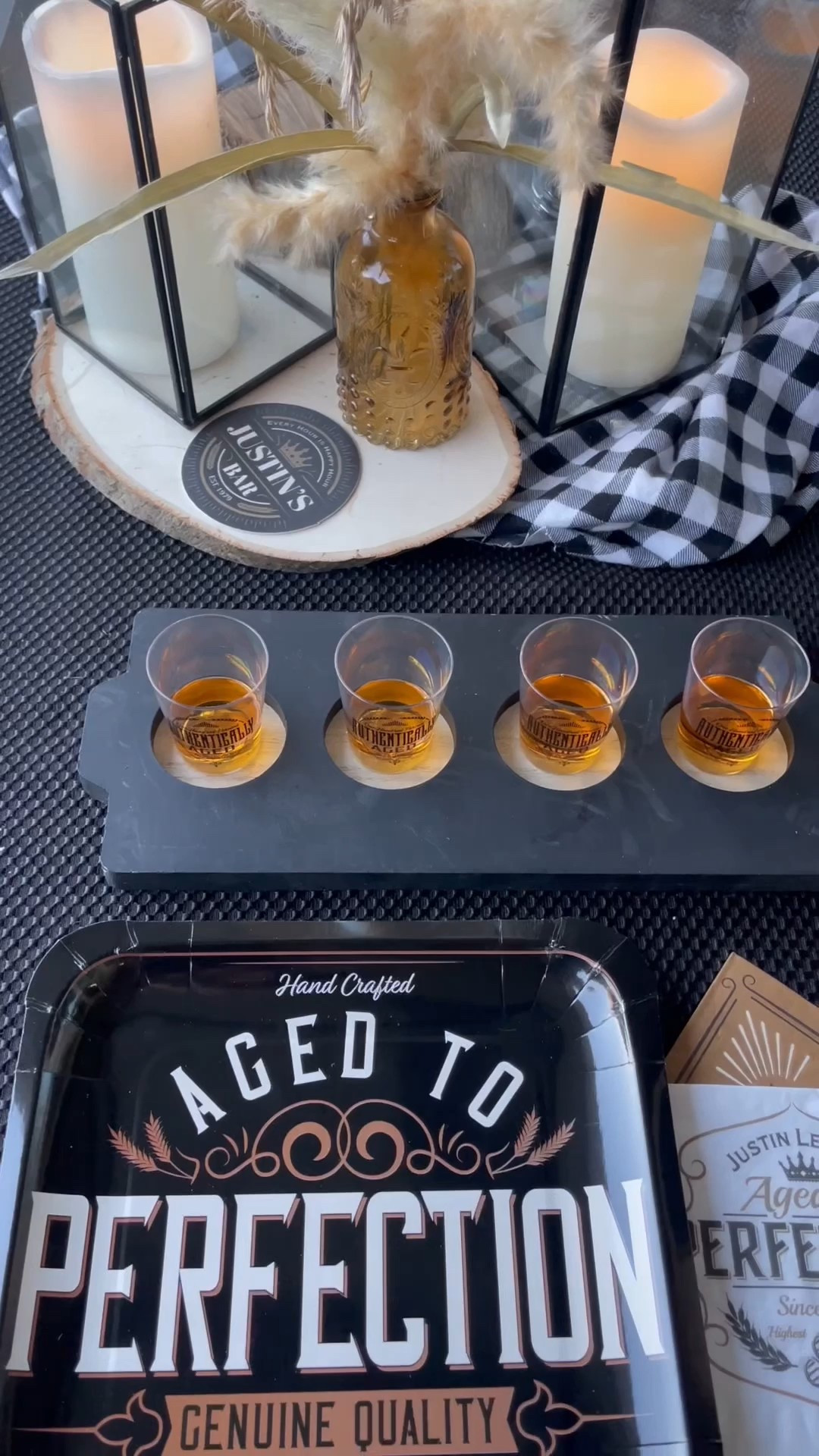 Getting older doesn't have to be boring...

Celebrate your guest of honor with an Aged to Perfection Bourbon Tasting party. Like a fine bourbon, aged to perfection with wisdom, friendship, and unforgettable memories this party is the perfect way to celebrate a milestone birthday for your favorite guy.

#LTKParties #LTKOver40 #LTKSeasonal