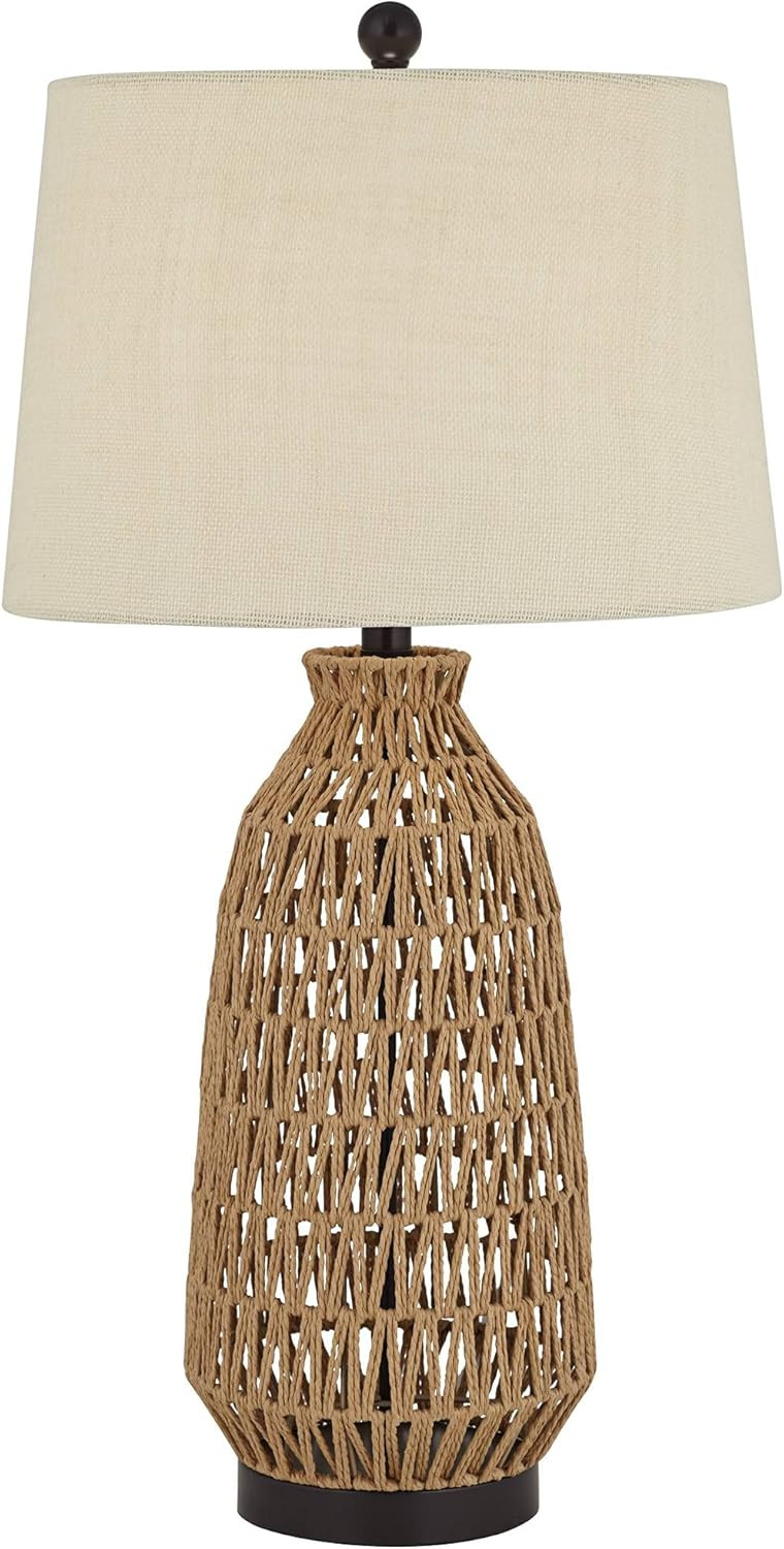 San Carlos Rattan Wicker Table Lamp - 360 Lighting | Amazon (US)