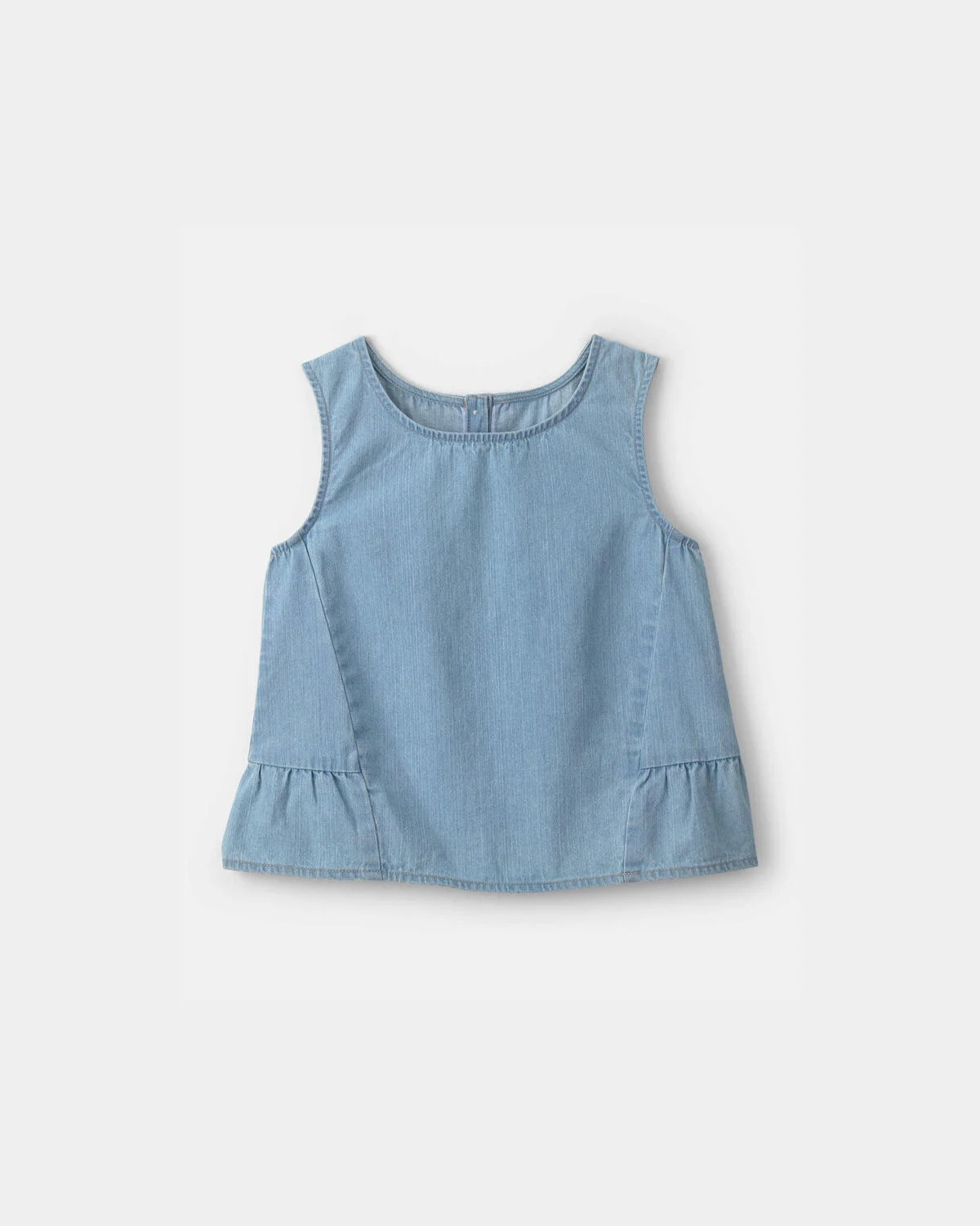Girls Denim Chambray Tank Top - Light Wash - OshKosh B'gosh | Carter's | Carter's Inc