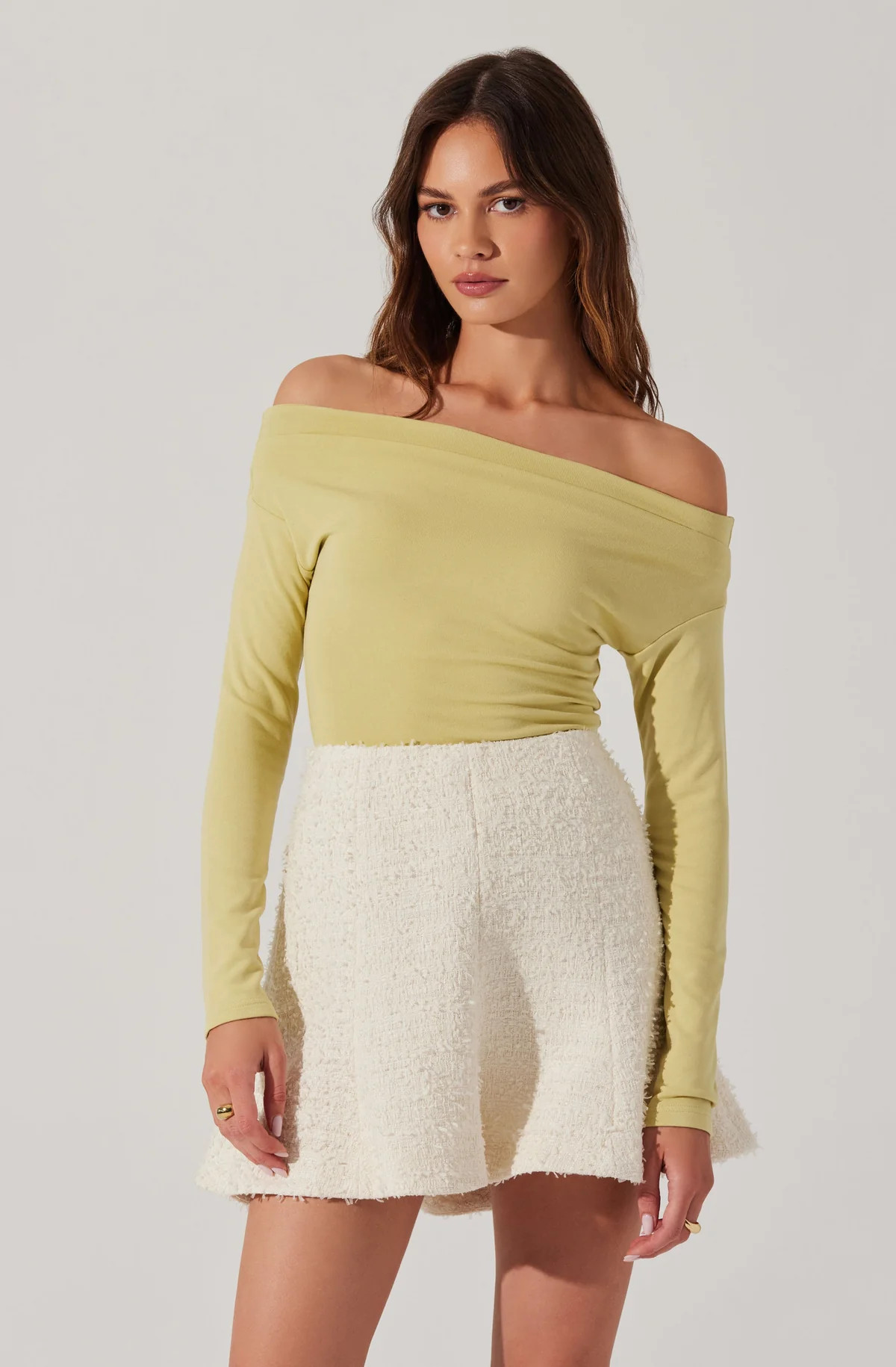 Anahi Off Shoulder Top | ASTR The Label (US)