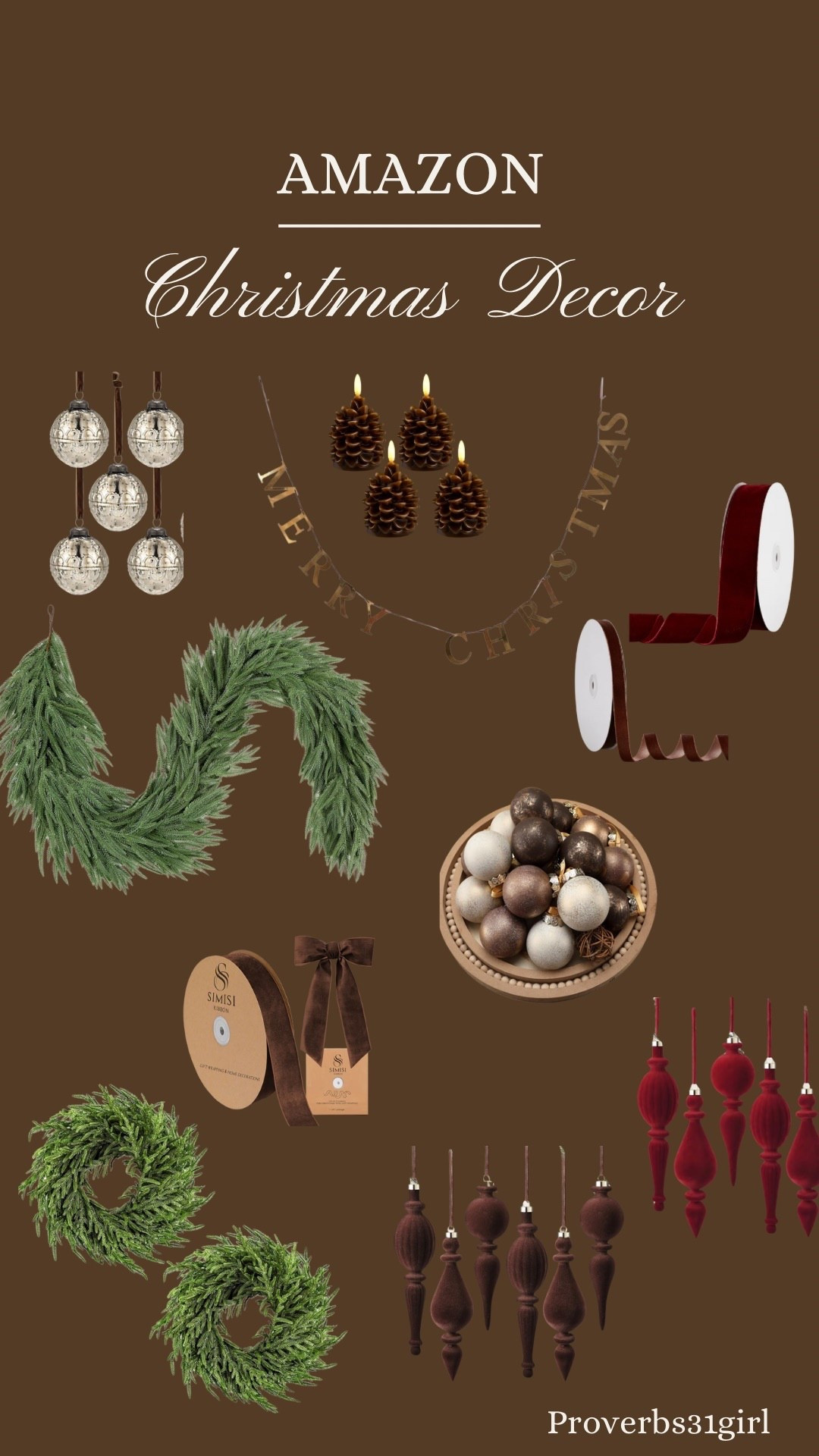 Amazon Christmas Decor 

#LTKSeasonal #LTKGiftGuide #LTKHome