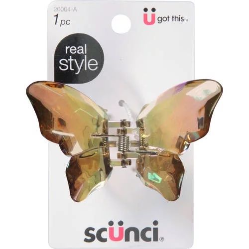 Scünci Plastic Butterfly Jaw Hair Clip | Walmart (US)