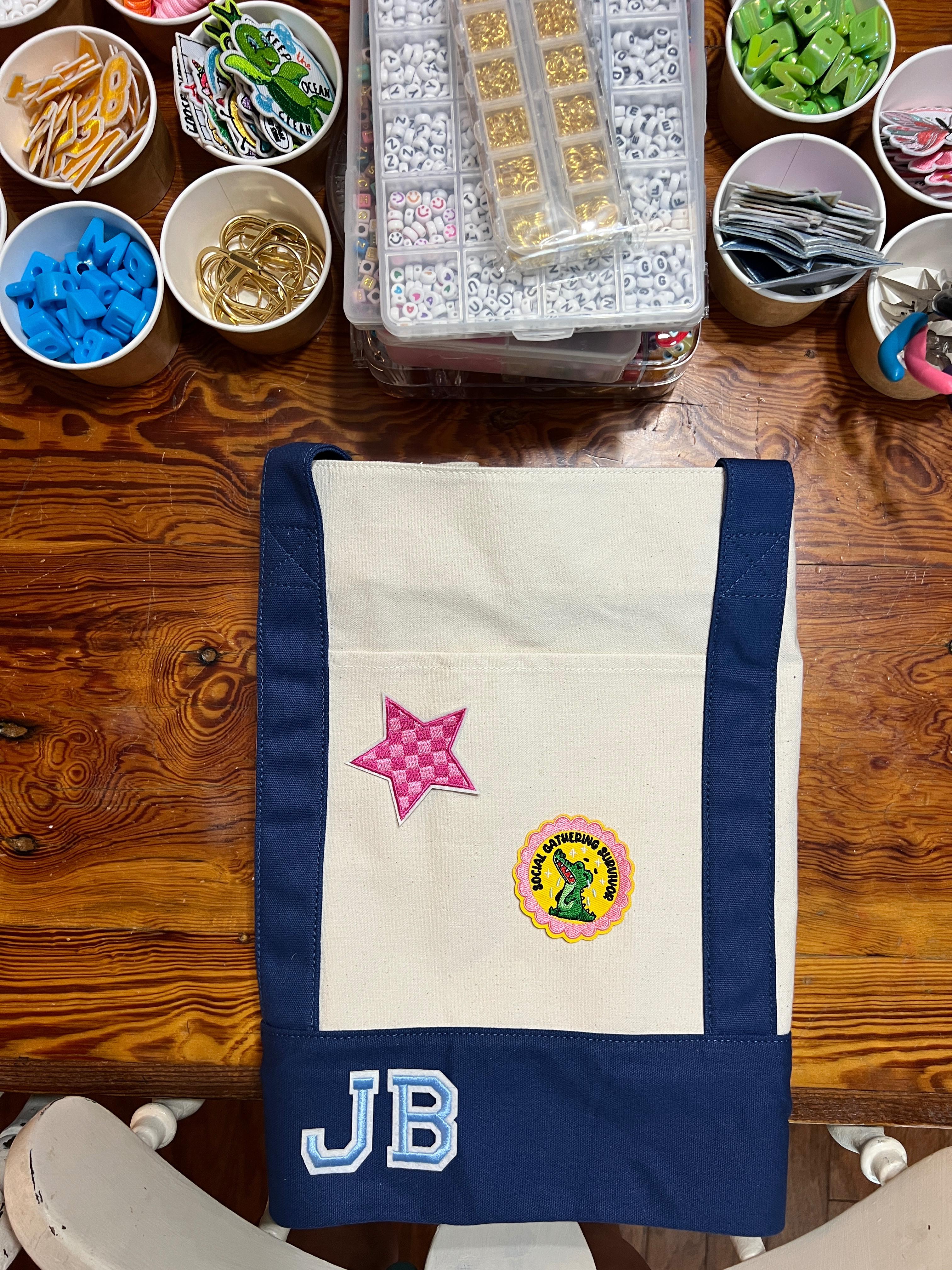 decorate a beach tote! 

 