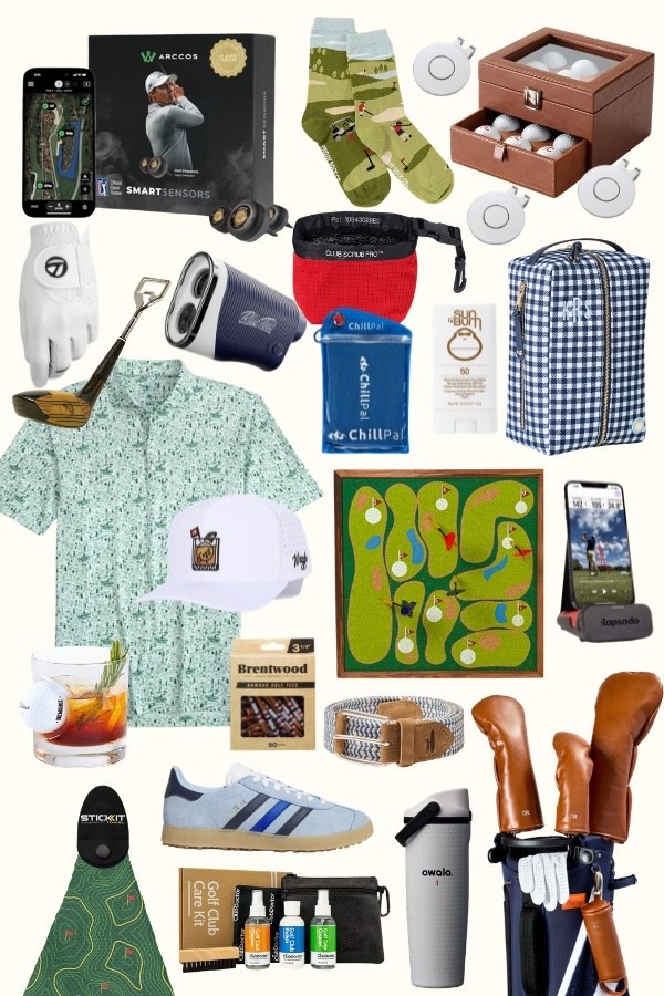 Golf gift ideas for men ⛳️ Rounded up a mix of favorites—from tech and everyday essentials to a few stylish off-the-course finds. Perfect for any guy who loves golf.

#LTKActive #LTKMens #LTKSaleAlert