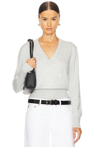 L'Academie by Marianna Alaina Sweater in Light Heather Grey from Revolve.com | Revolve Clothing (Global)