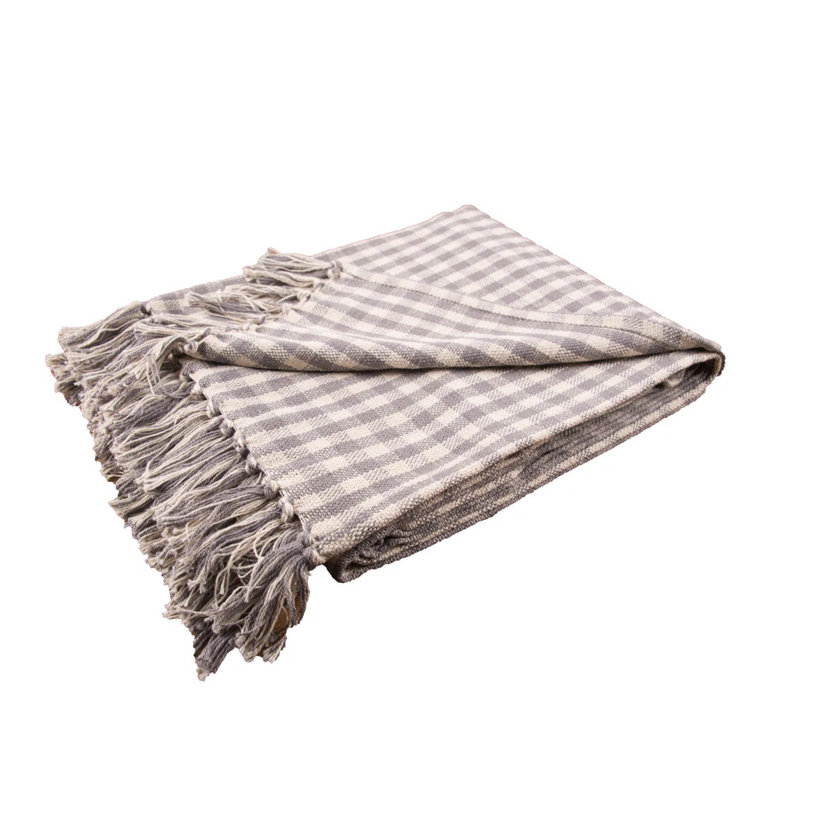 Gingham Check Throw Blanket | Wayfair North America