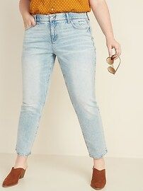 High-Rise Secret-Slim Pockets + Waistband Power Slim Straight Plus-Size Jeans | Old Navy US
