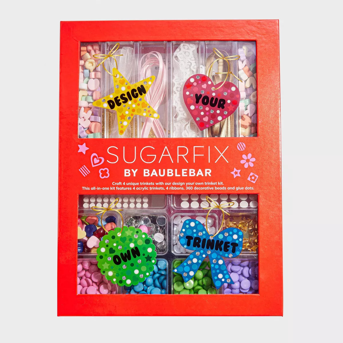 SUGARFIX by BaubleBar 4ct Embellished Trinket Craft Kit Gift | Target