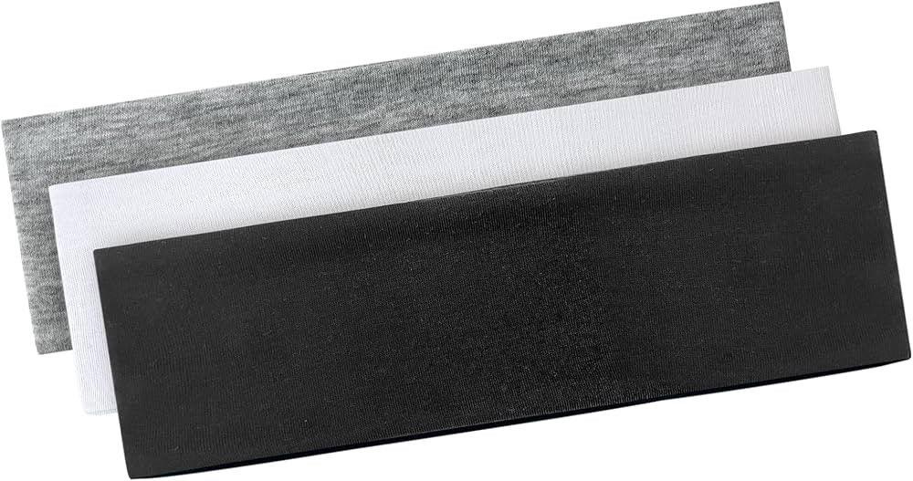 Blooms Coton Bandeau Cheveux Femme Homme, Bandeaux pour Cheveux Elastique Headband Antidérapant ... | Amazon (FR)