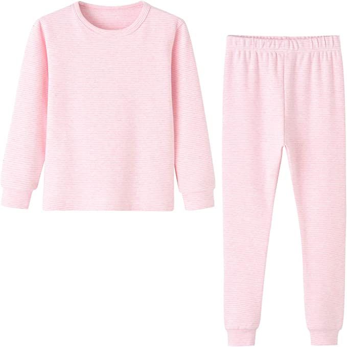 Enfants Chéris Toddler Pajamas Girls Boys Warm Cotton Pjs for Kids, 24M-6 Years | Amazon (US)