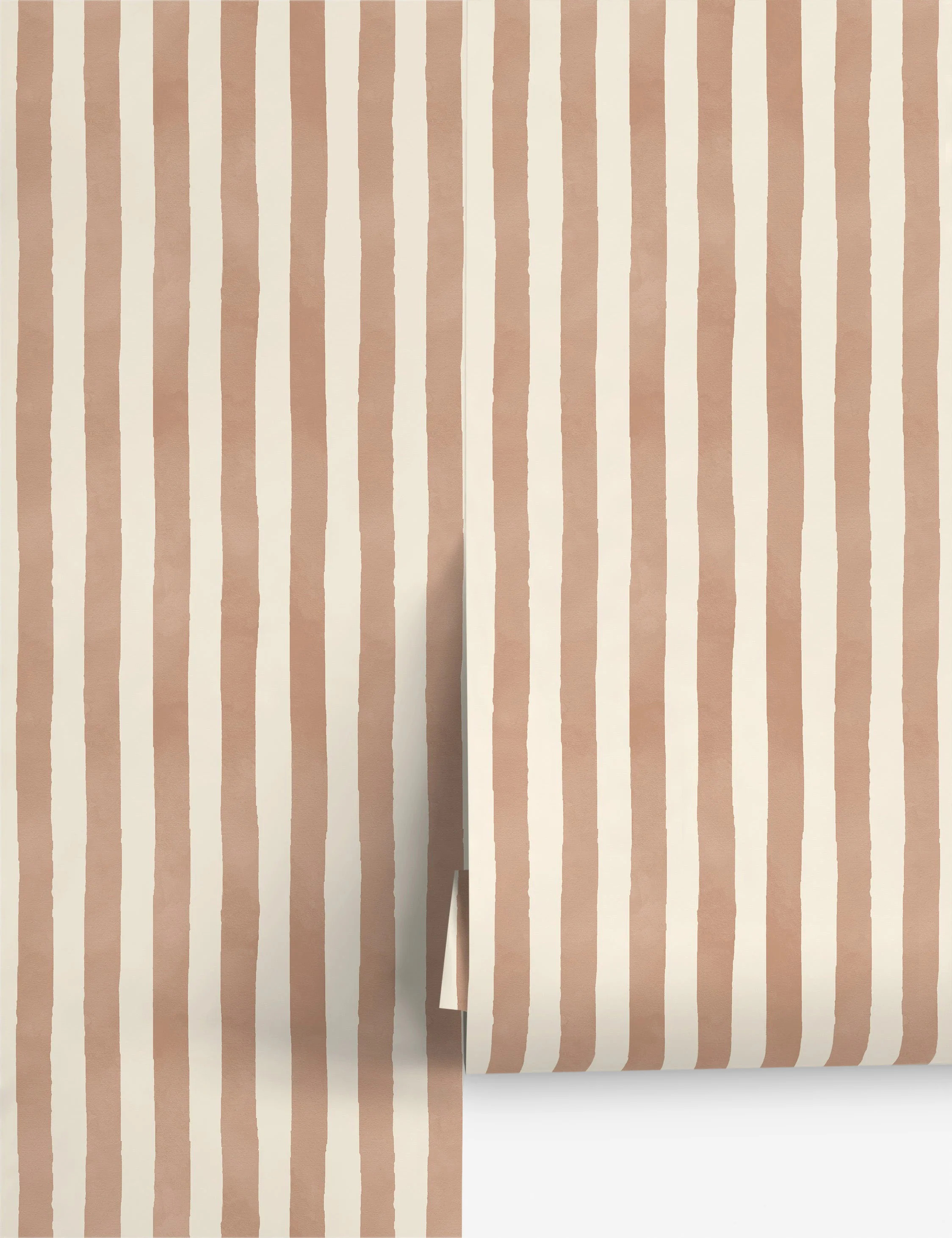 Painterly Stripe Wallpaper by Sarah Sherman Samuel | Lulu and Georgia 