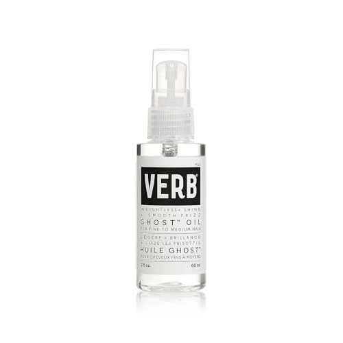 VERB Ghost Oil, 2 fl oz- Weightless Hair Oil for Fine to Medium Hair – Smooths Frizz, Adds Shine – No Parabens, Gluten or Harmful Sulfates | Amazon (US)