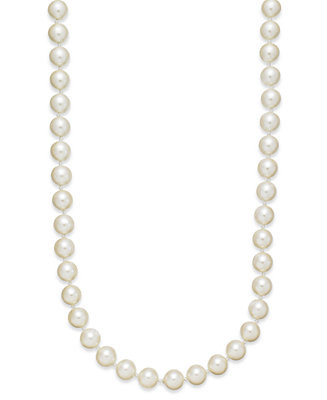 Imitation Pearl 20 Inch Strand Necklace (8mm) | Macy's