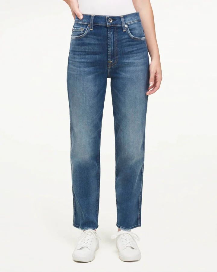 High Waist Crop Straight Jeans | Splendid