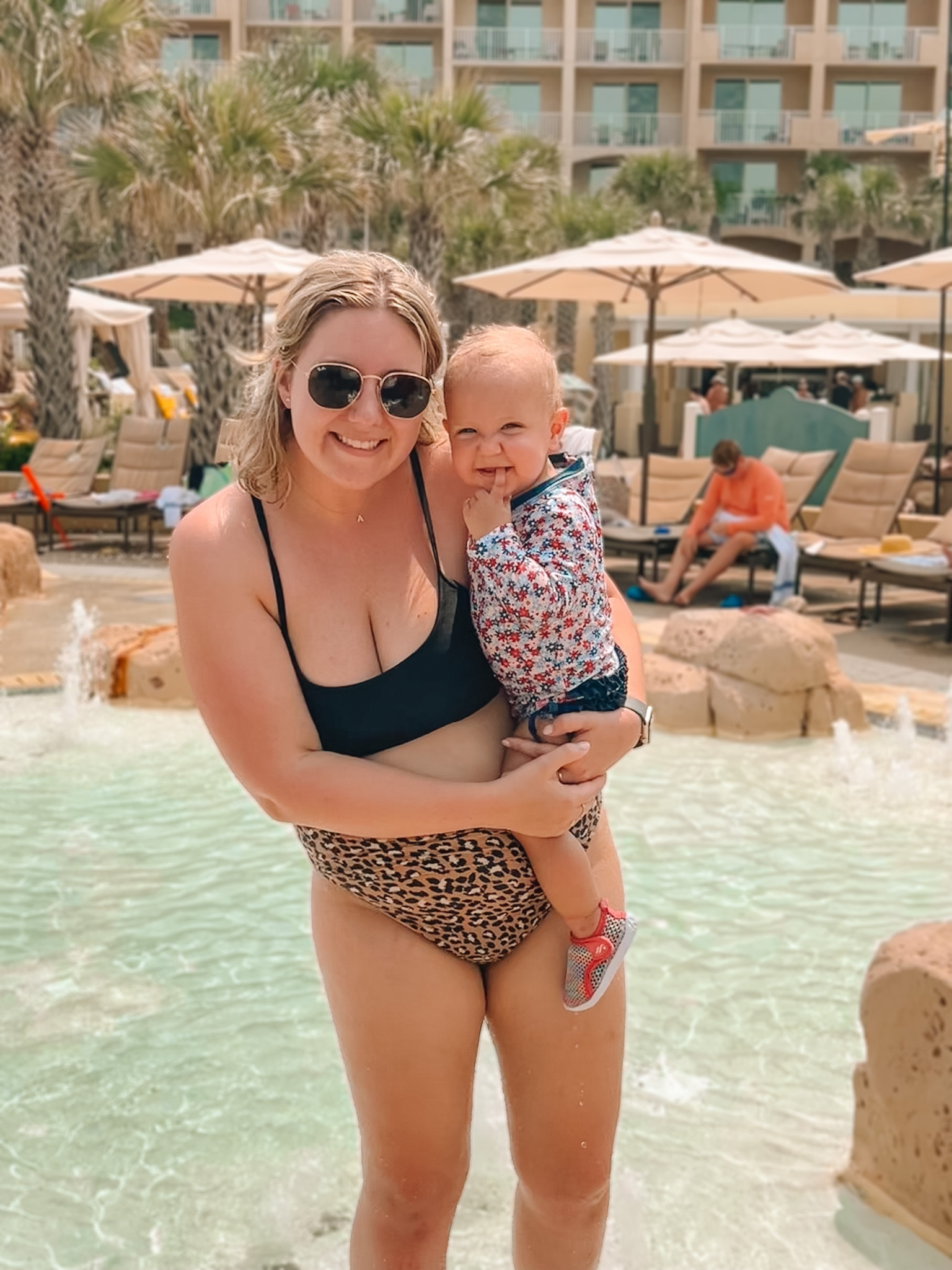 days like these are the best 🌅 toddler mom, summer at the pool, swimsuits, family swim suits, family pool essentials 

#LTKfamily #LTKSeasonal #LTKkids