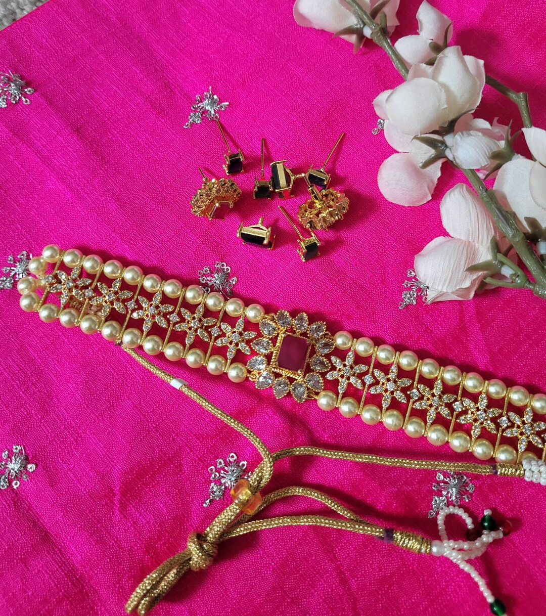 Ammavaru Head Band Choker - Etsy | Etsy (US)