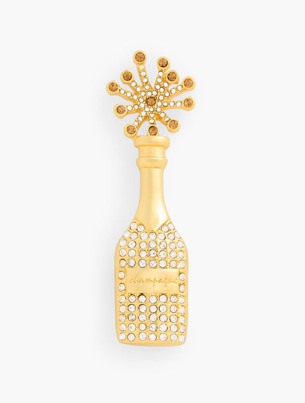 Champagne Brooch | Talbots