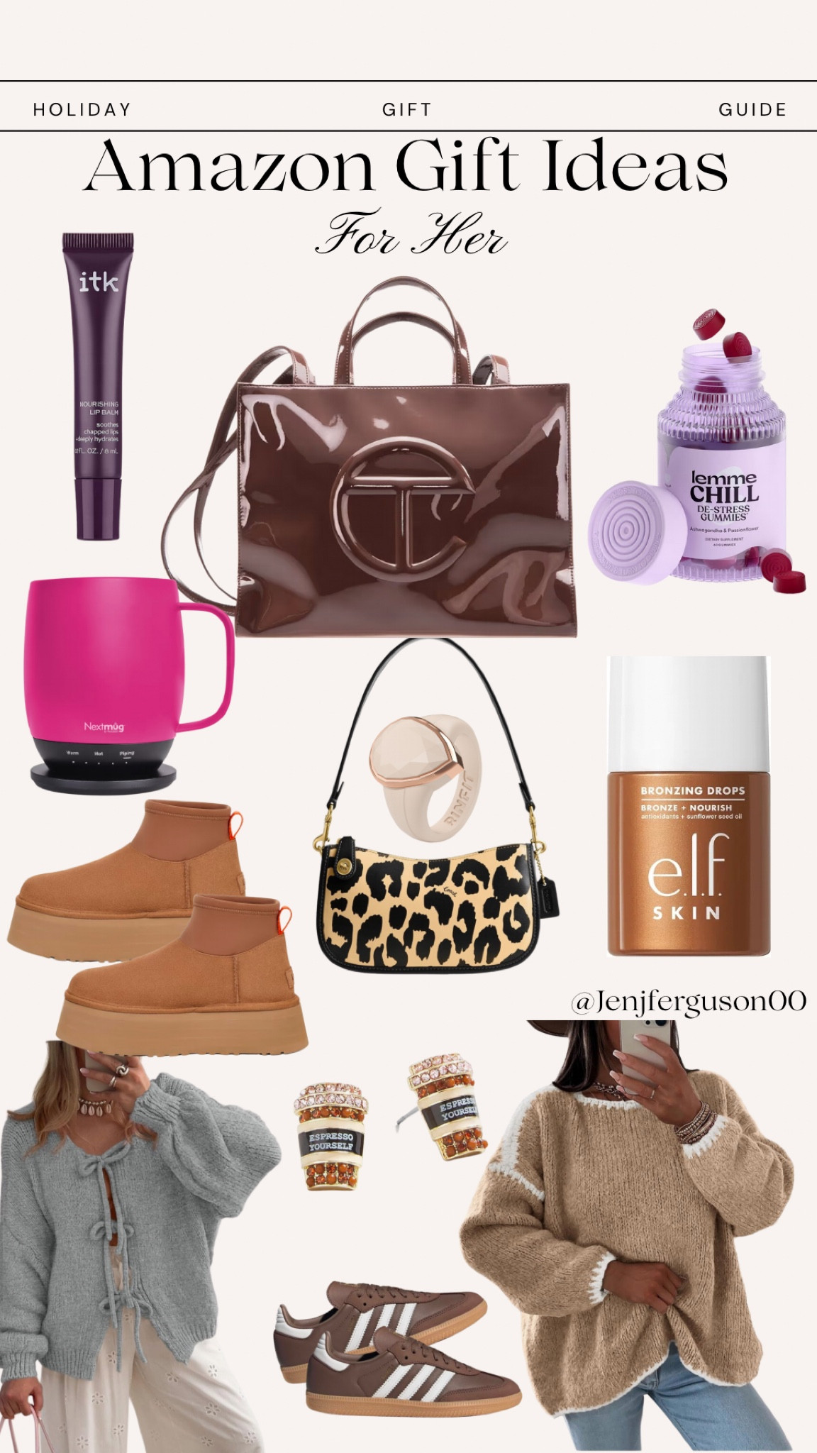 Amazon gifts she will LOVE!! 💕 


#purse #bags #shoes #sweater #earrings #vitamins #uggs