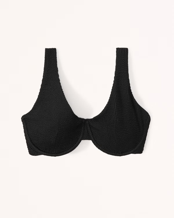 Curve Love High Apex Underwire Bikini Top | Abercrombie & Fitch (US)