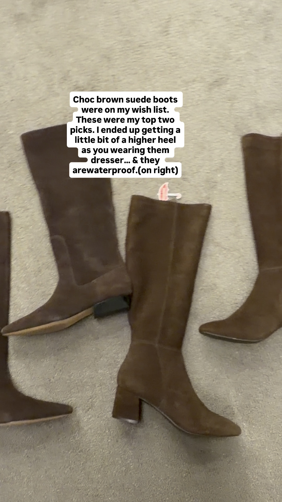 Chocolate brown boots from Nsale 
Love both!!!! 
Nordstrom anniversary sale

#LTKootd #LTKSaleAlert #LTKOver40