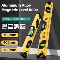 30/40/50cm High Precision Level Ruler Portable Magnetic Spirit Level Aluminum Alloy Leveling Tool Measurement Bubble Level Gauge | AliExpress (US)