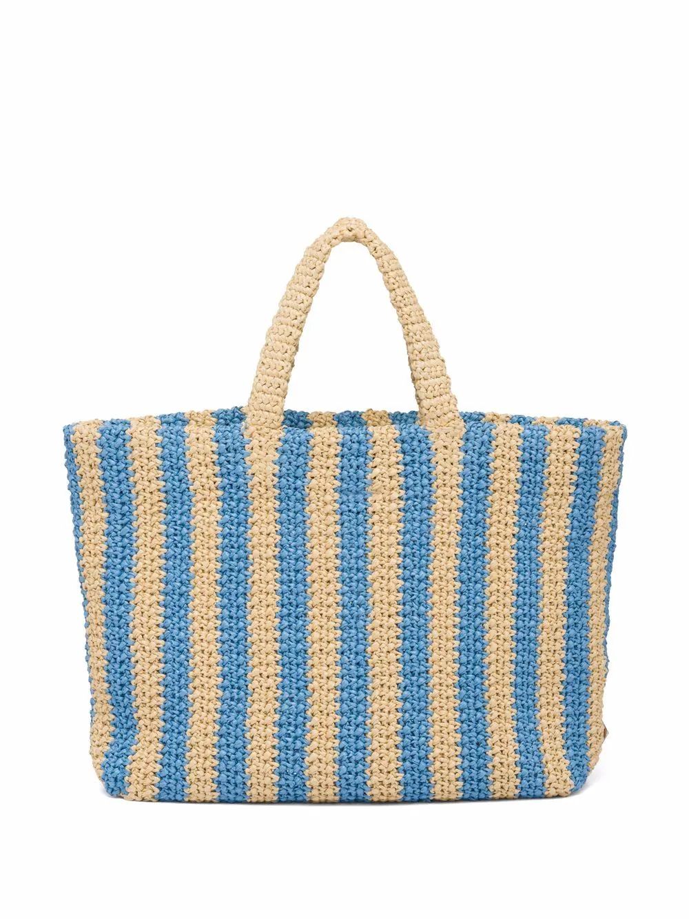logo-embroidered straw tote bag | Farfetch Global