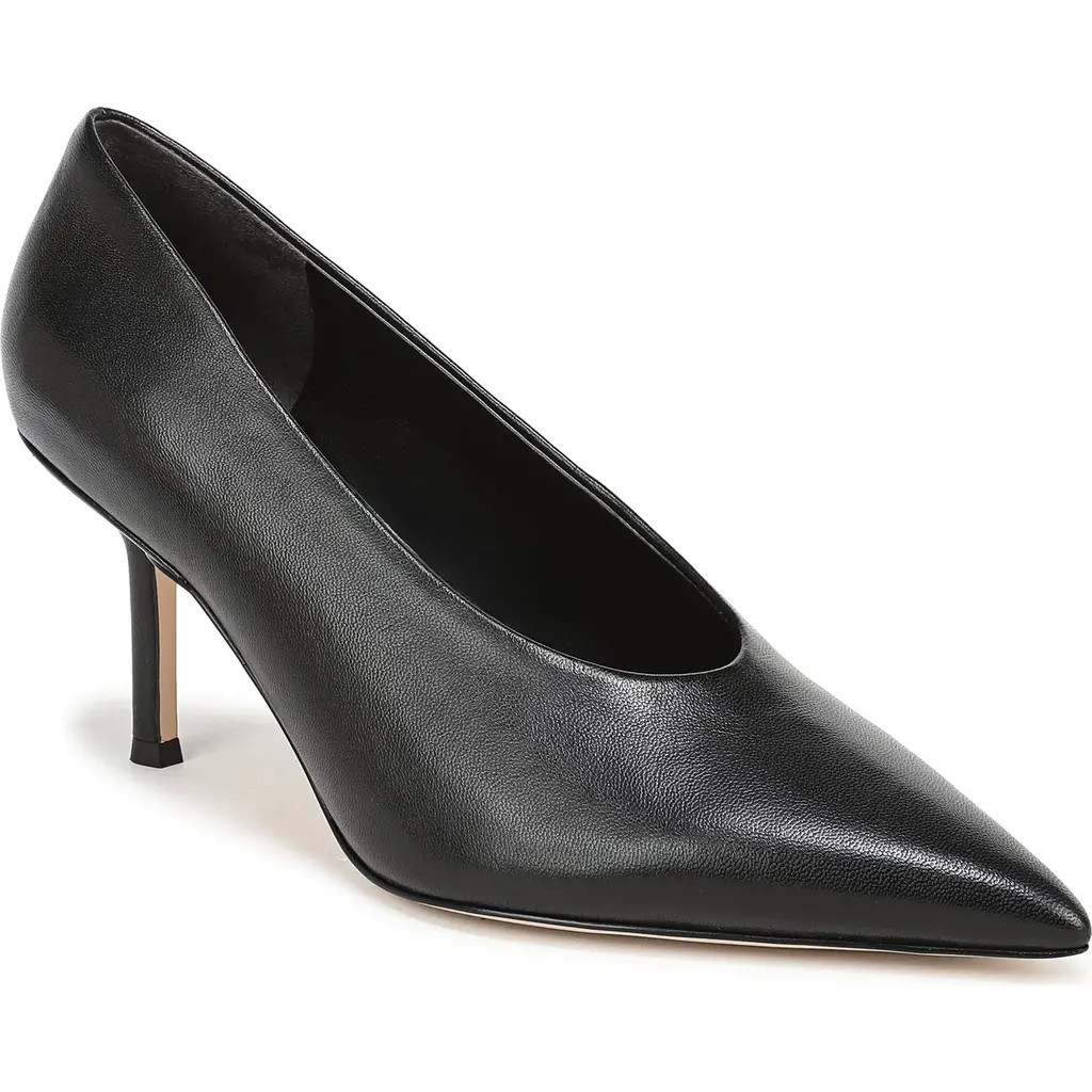 Favorite Daughter Zoe Leather Pump in Black at Nordstrom, Size 8 | Nordstrom