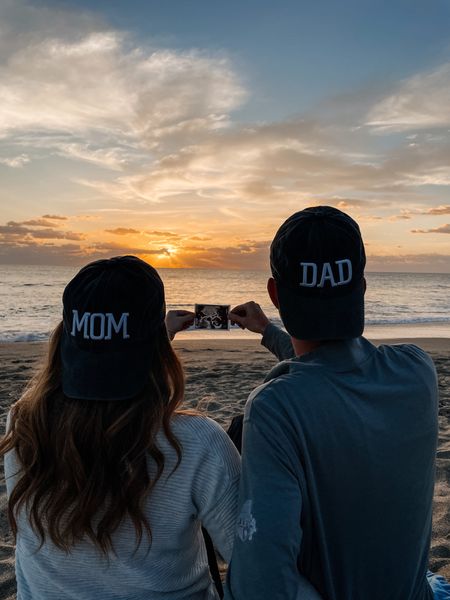 Mom and Dad hats! 

Pregnancy, first time parents, maternity, Father’s Day gift, Mother’s Day gift, 

#LTKBaby