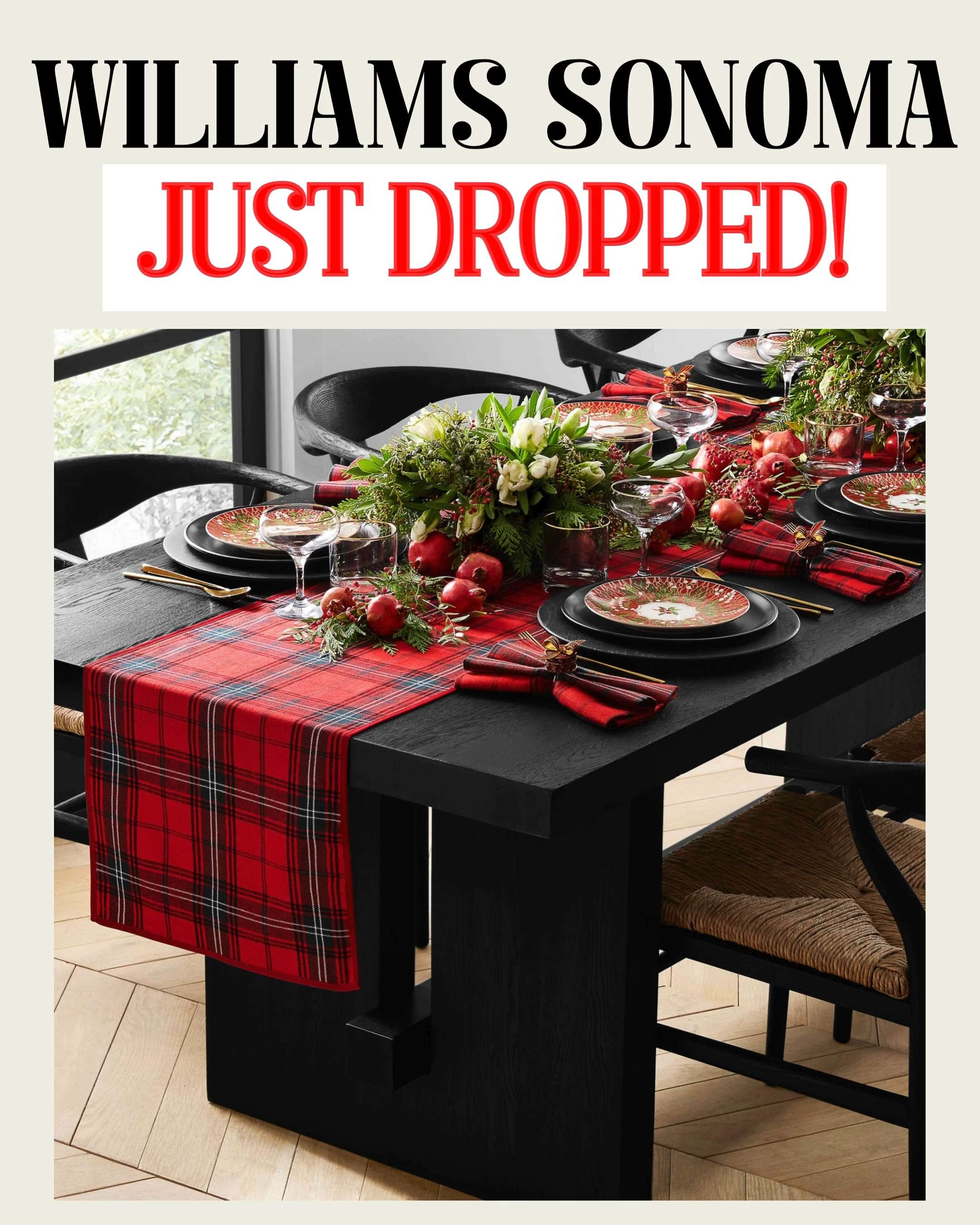🎄✨ Bring timeless elegance to your holiday table with the Classic Tartan Table Runner from Williams Sonoma! The rich plaid pattern instantly adds warmth, charm, and a festive touch to any tablescape — perfect for holiday dinners, cozy brunches, or Christmas gatherings. 🍽️❤️ A must-have for a picture-perfect holiday setup!#LTKFinds #LTKDecor 

   

#LTKHoliday #LTKHome #LTKSeasonal #LTKHoliday #LTKSeasonal #LTKHome