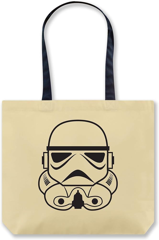 Star Wars Reusable Tote Bag 'Stormtrooper' - Grocery Shopping Bag with Long Handles | Amazon (US)