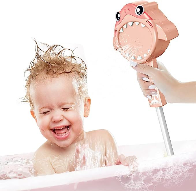 SUNWUKING Toddler Shower Head for Bath - Baby Bath Shower Head Bathtub Toys Baby Sprinkler - Todd... | Amazon (US)