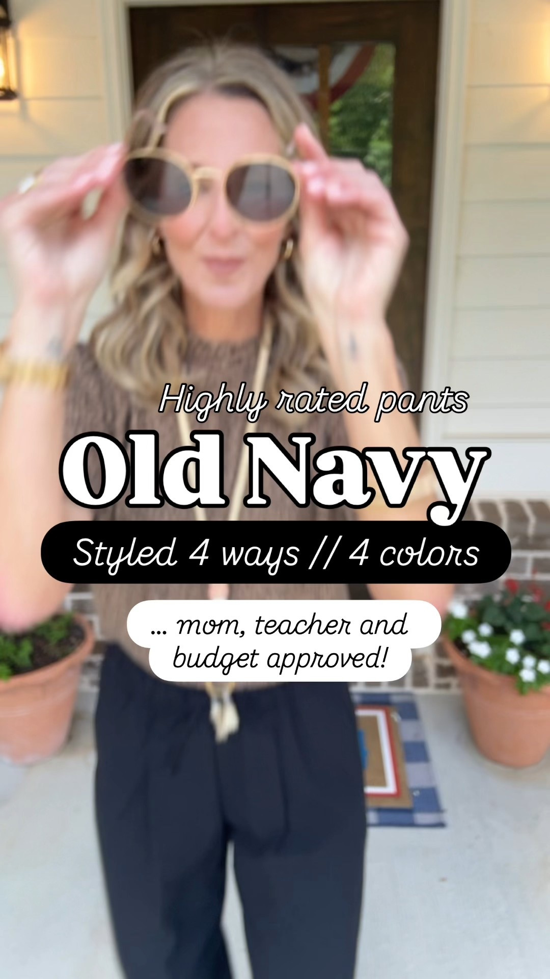 Here we go- back to school, work, or just a day out of the house.  Looking great in the most flattering fit - Comment PANTS 
to grab these HIGHLY rated Old Navy Billie pants sent right to your inbox. 

These Billie pants are trousers that bring comfort and versatility along with the stylish design. They look great and have a soft stretchy fabric that makes them easily a wardrobe staple. They come in all colors look good on everyone from the size extra small to 4X and pair beautifully with so many different tops- not to mention they’re easy to care for and look great again and again and again. Grab your favorite color at your favorite top and you’re ready to go. ( I’ll meet you) 

#teacherstyle  #teach #mystyle #teacher #teacherstyle #teacher #teacherlook #teacheroutfit #ootd #teacherreel #elevatedstyle #teachersfollowteachers #amazonstyle #teacherfashion #teachersofinsta #outfit #oldnavystyle ##teacherssupportteachers #oldnavy
#newarrival 