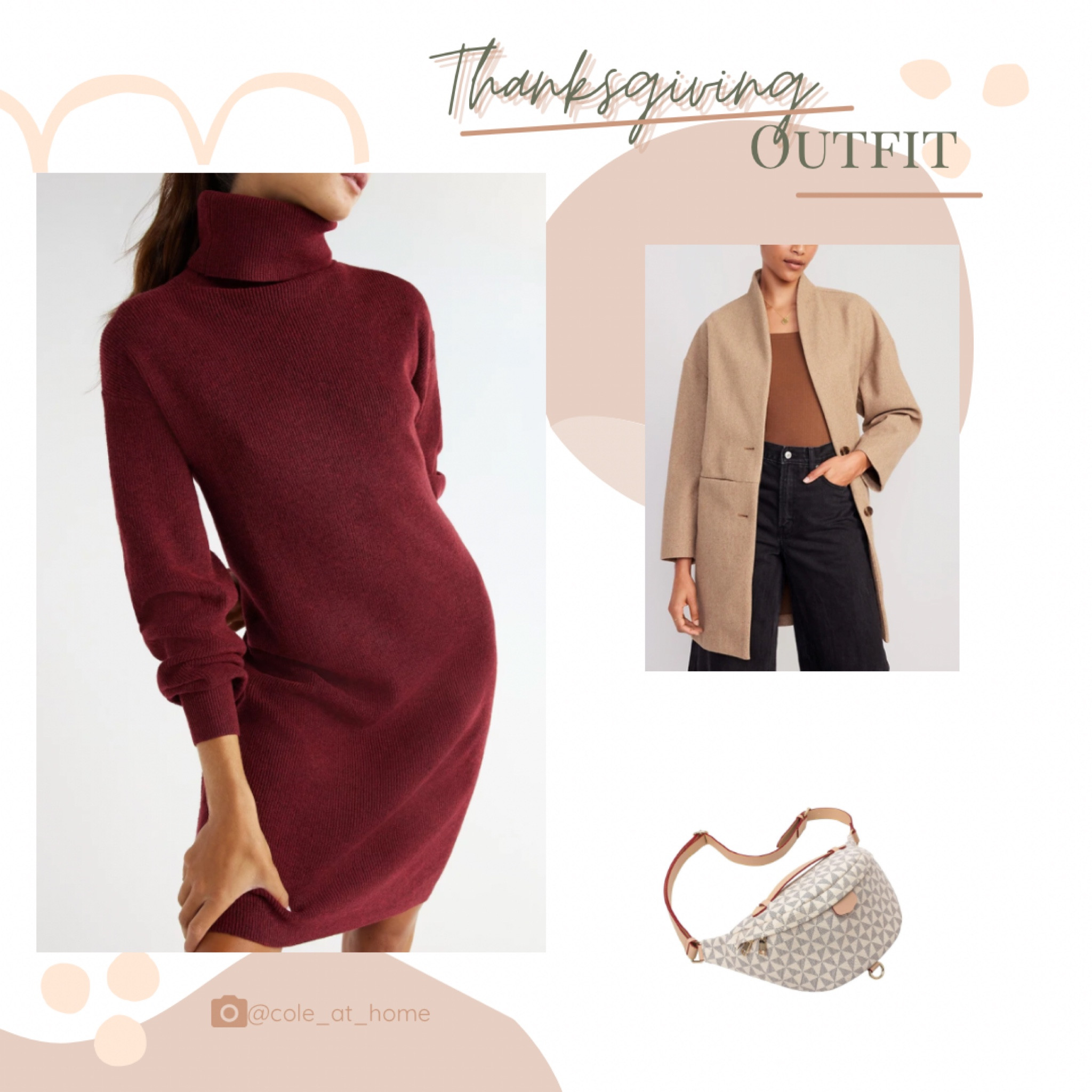 Thanksgiving outfit, sweater dress, trench  coat, Thanksgiving, holiday outfit, Christmas 

#LTKfindsunder100 #LTKHoliday #LTKmidsize
