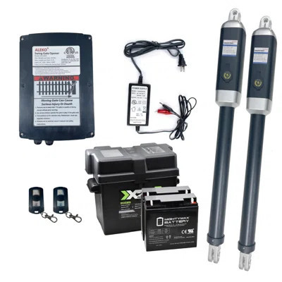 Dual Swing Gate Operator - GG900/AS900 AC/DC - ETL Listed - Back-up Kit ACC2 | Wayfair North America