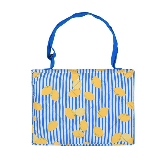 Mainstays Beach Blanket, Sand and Water Resistant, 79" x 59", Lemon | Walmart (US)