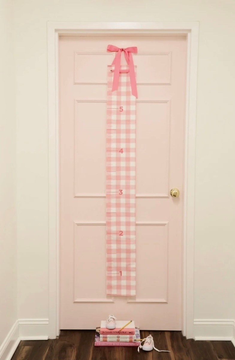 Measure their milestones with the cutest gingham growth chart! Such a darling detail to capture memories through the years. Use a fabric pen to mark height! 

Growth chart
Height chart
Baby room
Kids room
Little girls room
Gingham

#LTKKids #LTKBaby #LTKHome