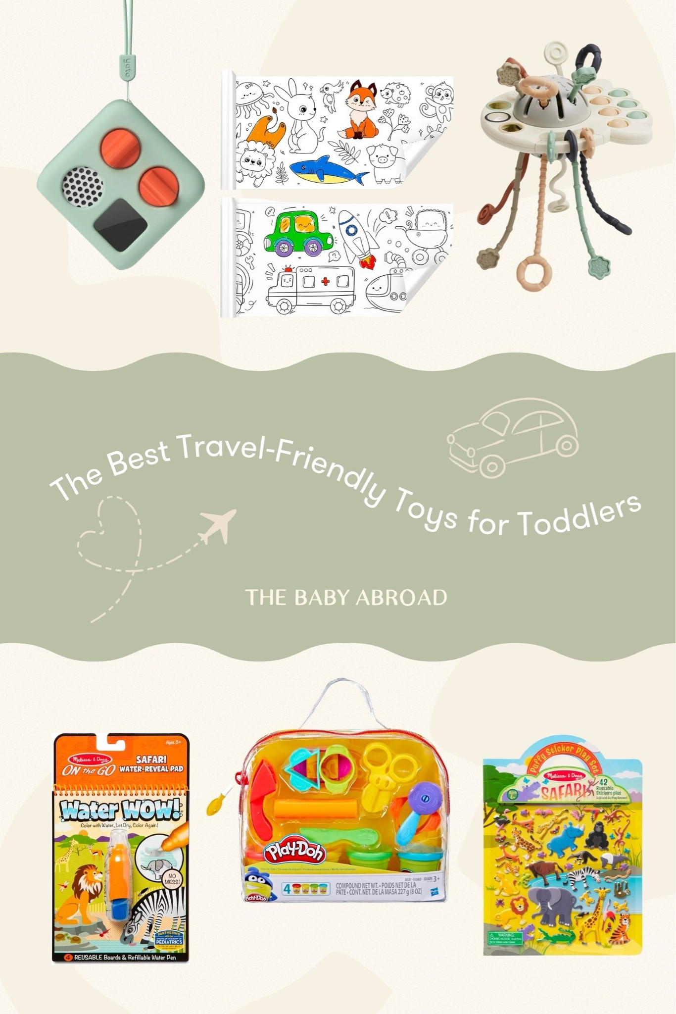The Best Travel-Friendly Toys for Todders

#toddlers #traveltips #familytravel #toddlertoys