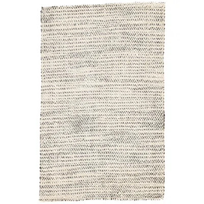 Owen Handmade Jute/Sisal White/Black Area Rug | Wayfair North America